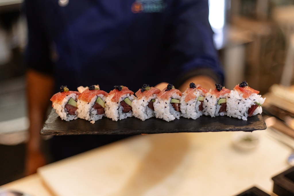 A-mar Sushi & Seafood Bar interior or dish 5