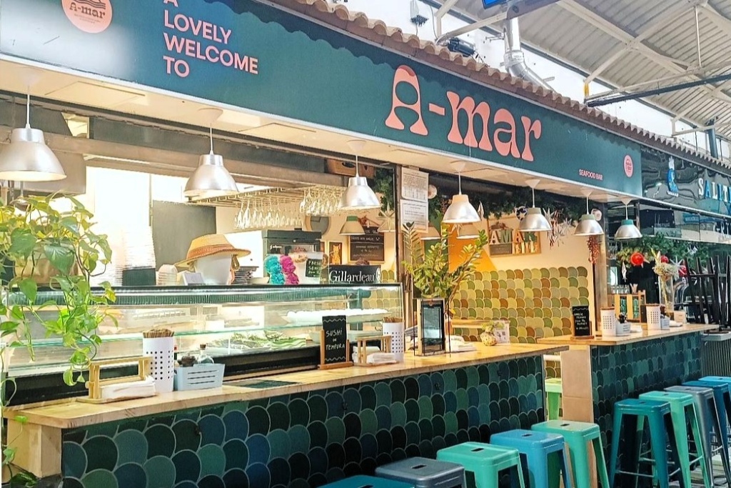 A-mar Sushi & Seafood Bar interior or dish 8